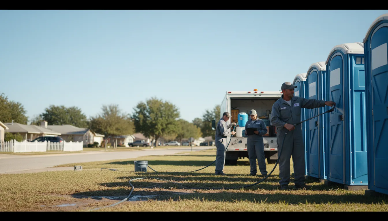 Long-Term Portable Toilet Rental in Van Vleck, TX near me